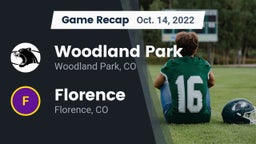 Recap: Woodland Park  vs. Florence  2022