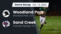 Recap: Woodland Park  vs. Sand Creek  2023