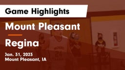 Mount Pleasant  vs Regina  Game Highlights - Jan. 31, 2023