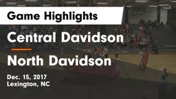 Central Davidson  vs North Davidson  Game Highlights - Dec. 15, 2017