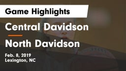 Central Davidson  vs North Davidson  Game Highlights - Feb. 8, 2019