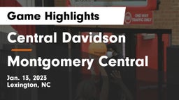 Central Davidson  vs Montgomery Central  Game Highlights - Jan. 13, 2023