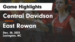 Central Davidson  vs East Rowan  Game Highlights - Dec. 28, 2023