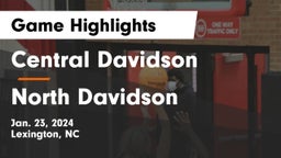Central Davidson  vs North Davidson  Game Highlights - Jan. 23, 2024
