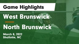 West Brunswick  vs North Brunswick  Game Highlights - March 8, 2022