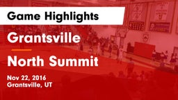 Grantsville  vs North Summit  Game Highlights - Nov 22, 2016