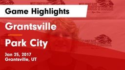 Grantsville  vs Park City  Game Highlights - Jan 25, 2017