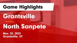 Grantsville  vs North Sanpete  Game Highlights - Nov. 22, 2023