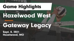 Hazelwood West  vs Gateway Legacy Game Highlights - Sept. 8, 2021