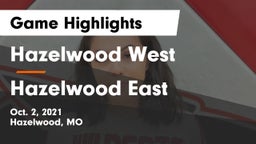 Hazelwood West  vs Hazelwood East  Game Highlights - Oct. 2, 2021