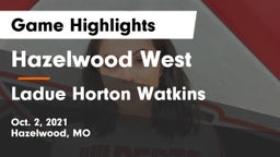 Hazelwood West  vs Ladue Horton Watkins  Game Highlights - Oct. 2, 2021