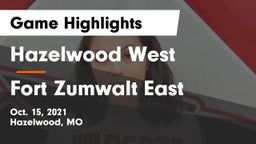 Hazelwood West  vs Fort Zumwalt East Game Highlights - Oct. 15, 2021