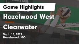 Hazelwood West  vs Clearwater   Game Highlights - Sept. 10, 2022