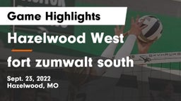 Hazelwood West  vs fort zumwalt south Game Highlights - Sept. 23, 2022