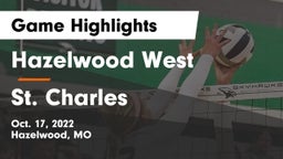 Hazelwood West  vs St. Charles  Game Highlights - Oct. 17, 2022