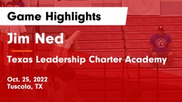 Jim Ned  vs Texas Leadership Charter Academy  Game Highlights - Oct. 25, 2022
