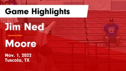 Jim Ned  vs Moore  Game Highlights - Nov. 1, 2022