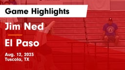 Jim Ned  vs El Paso  Game Highlights - Aug. 12, 2023