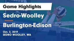 Sedro-Woolley  vs Burlington-Edison  Game Highlights - Oct. 2, 2019