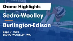 Sedro-Woolley  vs Burlington-Edison  Game Highlights - Sept. 7, 2023