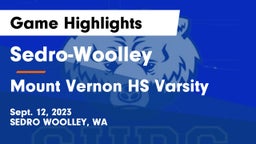 Sedro-Woolley  vs Mount Vernon HS Varsity Game Highlights - Sept. 12, 2023