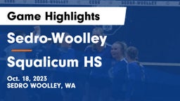 Sedro-Woolley  vs Squalicum HS Game Highlights - Oct. 18, 2023