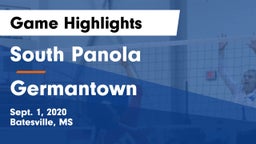 South Panola  vs Germantown  Game Highlights - Sept. 1, 2020