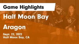Half Moon Bay  vs Aragon  Game Highlights - Sept. 22, 2022