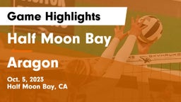 Half Moon Bay  vs Aragon  Game Highlights - Oct. 5, 2023