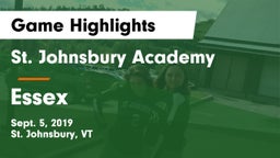 St. Johnsbury Academy  vs Essex  Game Highlights - Sept. 5, 2019