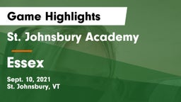 St. Johnsbury Academy  vs Essex  Game Highlights - Sept. 10, 2021