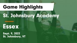 St. Johnsbury Academy  vs Essex  Game Highlights - Sept. 9, 2022