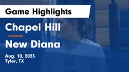 Chapel Hill  vs New Diana Game Highlights - Aug. 10, 2023