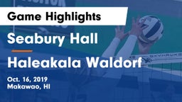 Seabury Hall  vs Haleakala Waldorf  Game Highlights - Oct. 16, 2019