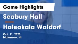 Seabury Hall  vs Haleakala Waldorf Game Highlights - Oct. 11, 2023