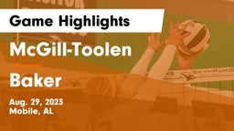 McGill-Toolen  vs Baker  Game Highlights - Aug. 29, 2023