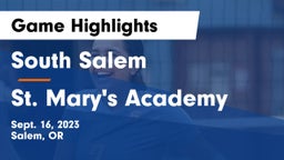 South Salem  vs St. Mary's Academy  Game Highlights - Sept. 16, 2023