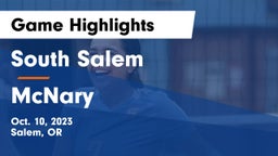 South Salem  vs McNary  Game Highlights - Oct. 10, 2023