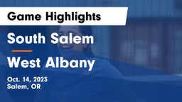 South Salem  vs West Albany  Game Highlights - Oct. 14, 2023