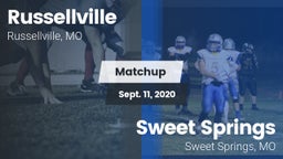 Matchup: Russellville High Sc vs. Sweet Springs  2020