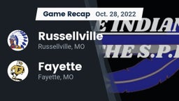 Recap: Russellville  vs. Fayette  2022