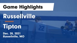 Russellville  vs Tipton  Game Highlights - Dec. 28, 2021
