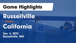 Russellville  vs California  Game Highlights - Jan. 4, 2022