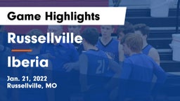Russellville  vs Iberia  Game Highlights - Jan. 21, 2022