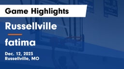 Russellville  vs fatima Game Highlights - Dec. 12, 2023