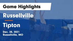 Russellville  vs Tipton  Game Highlights - Dec. 28, 2021