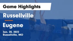 Russellville  vs Eugene  Game Highlights - Jan. 20, 2022