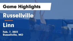 Russellville  vs Linn  Game Highlights - Feb. 7, 2022