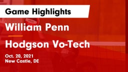 William Penn  vs Hodgson Vo-Tech  Game Highlights - Oct. 20, 2021
