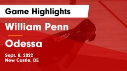 William Penn  vs Odessa  Game Highlights - Sept. 8, 2022